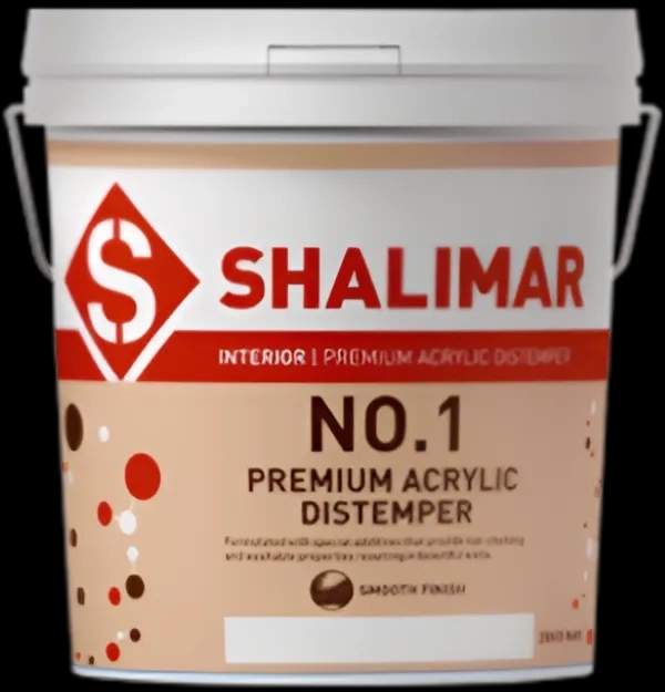 Shalimar Paints No.1 Premium Acrylic Distemper by Shalimar Paints