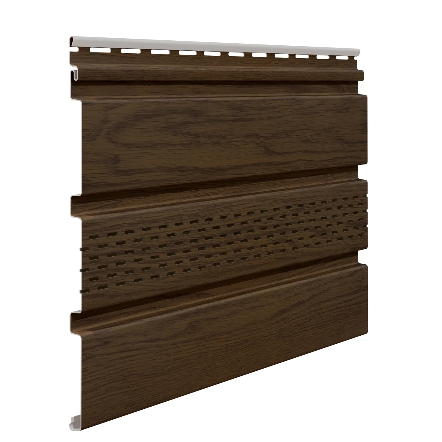 VOX Infratop Soffit Walnut Panel by Vox : Colours available: WoodyBrown 4 3