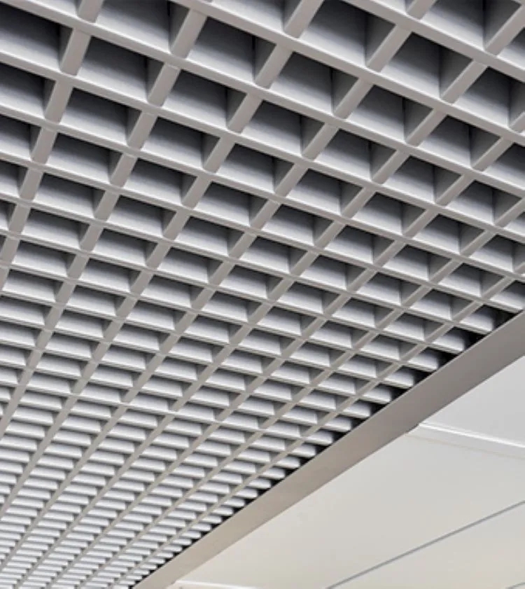 Hunter Douglas Open Cell Ceiling System by Hunter Douglas for Interior : Colours available: White 1 1