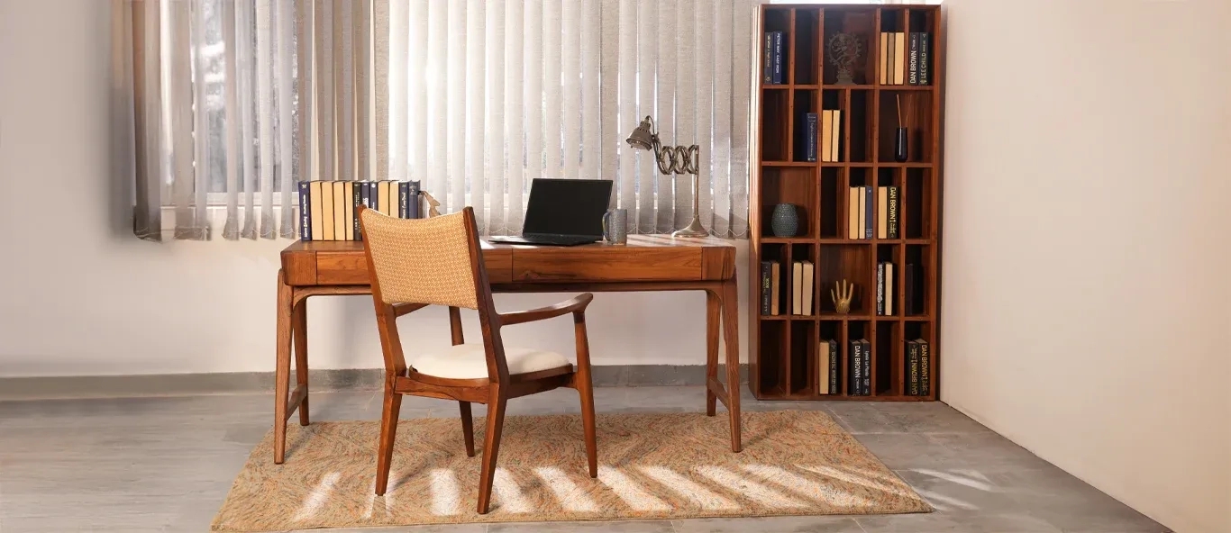 Alankaram Vinil - Beech Dining Chair without Armrest Sale by Alankaram : Colours available: Beige, Green 1 3
