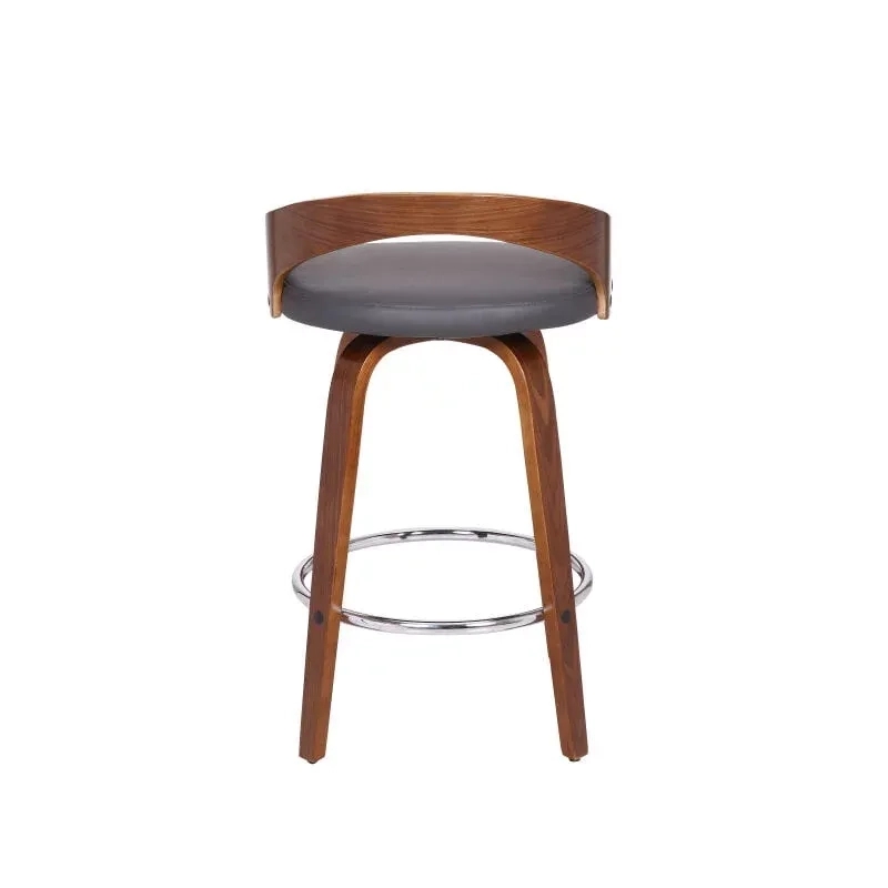 Wooden High Bar Stool by Aadinath Furniture : Colours available: WoodyBrown 7 3