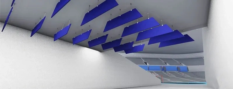 Anutone Ekcel Mat Duo Shapes - Baffle Ceiling by Anutone