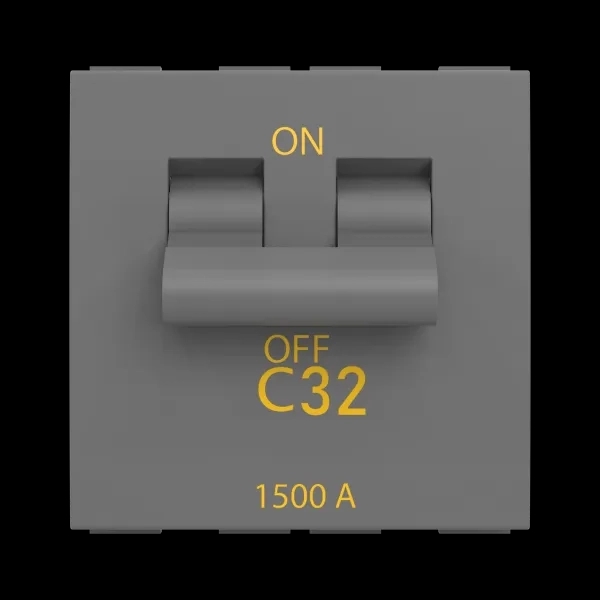 GM Modular C32 DP MCB AA 2 121-Electric Grey by GM Modular for Home, Industrial : Colours available: DimGray