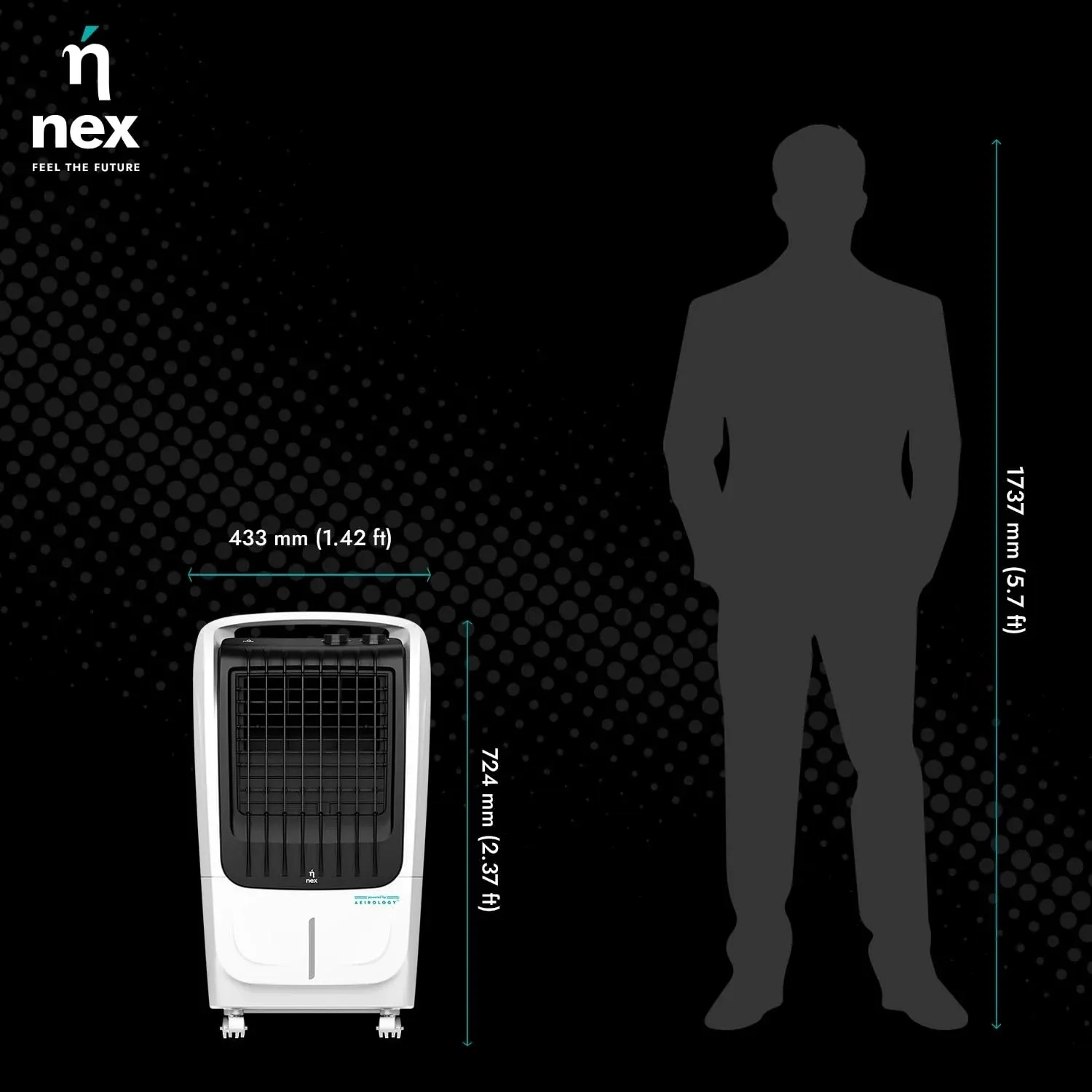 Bajaj NEX PAC P1 25L PERSONAL COOLER - Air Cooler by Bajaj : Colours available: White 2 6