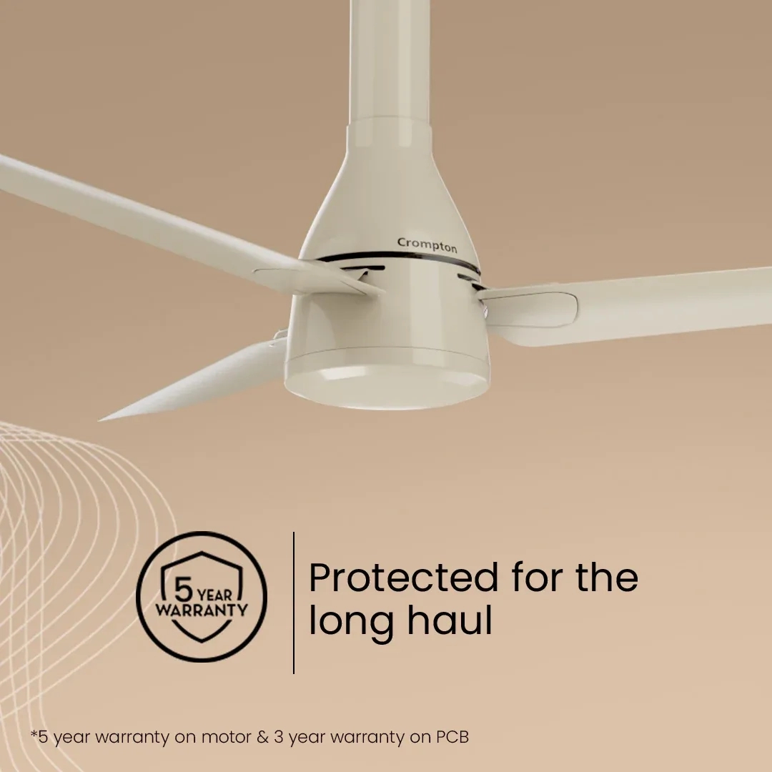 Crompton Energion Roverr BLDC Ceiling Fan - Champagne Gold by Crompton : Colours available: GoldDust 13 2
