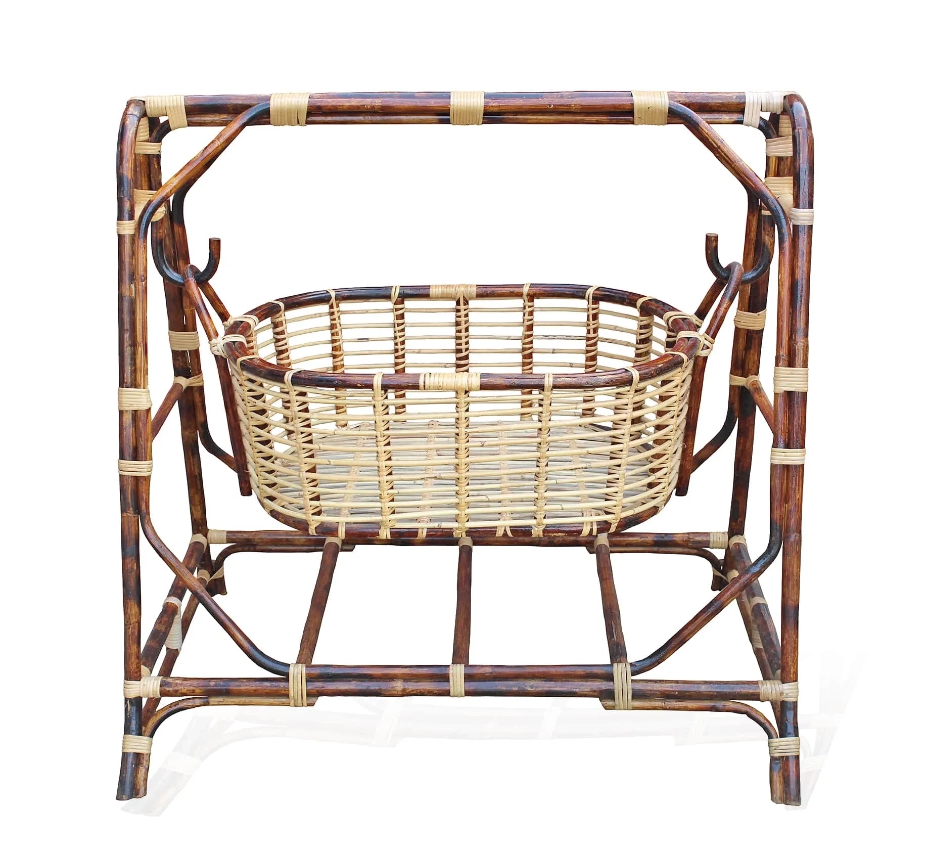 Chennai Chairs Athira Rattan Baby Cradle