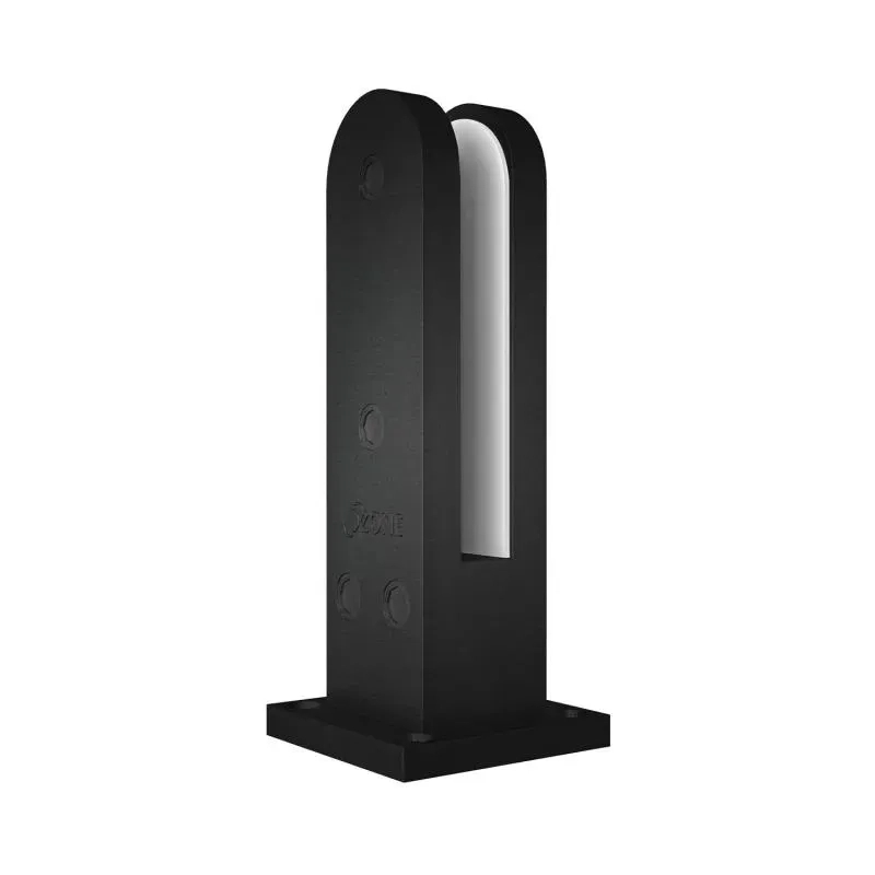 Ozone Spigot Handrail Fitting - OZRSP-E 150X40MM BM PVD by Ozone for Residential, Commercial, Interior, Exterior : Colours available: BlackMatt