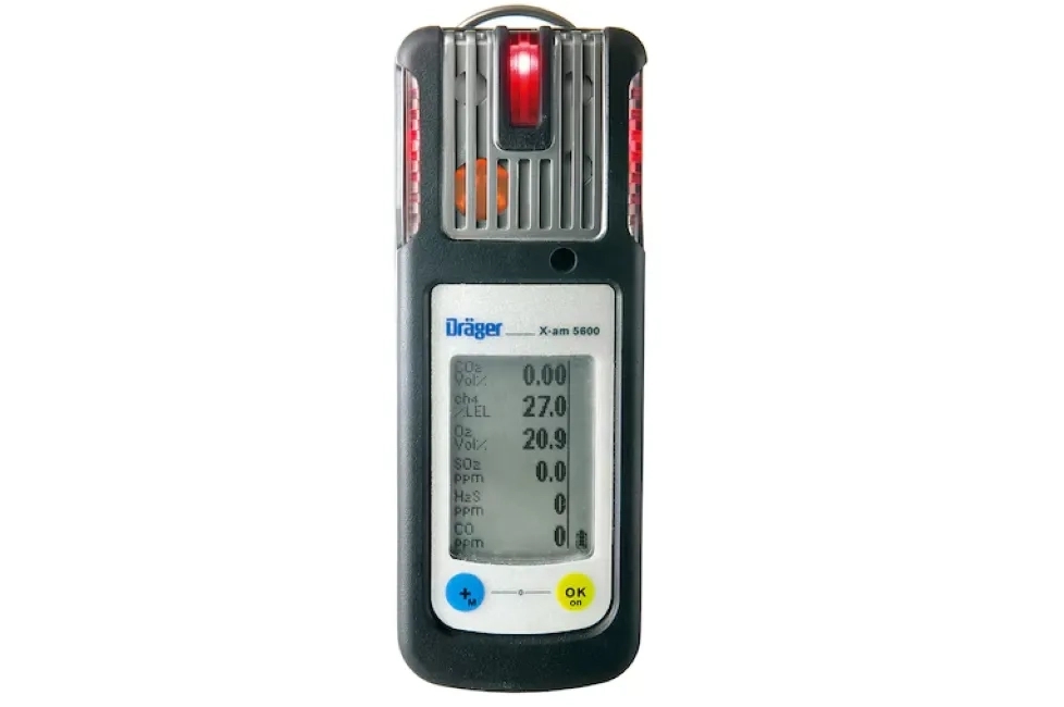 Drager Dräger X-am 5600 Multi Gas Detectors by Drager : Colours available: Black