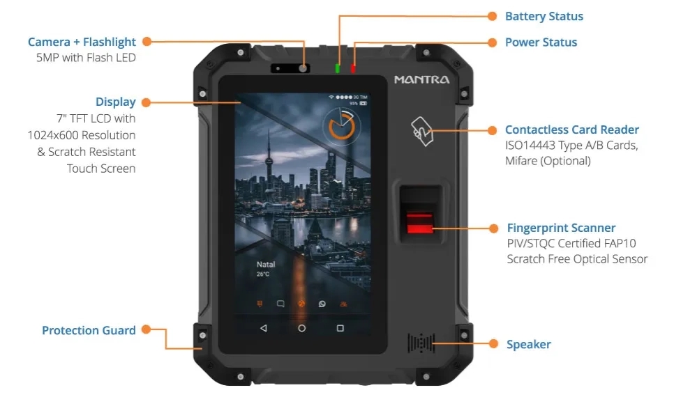 MFSTAB II Embedded Advance AEBAS Terminal by Mantra 1 1