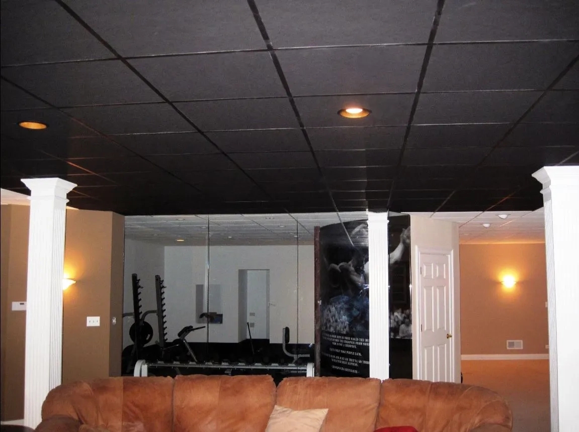 Acoustic Grid Ceiling Tiles - Nankarrow Black Out TM 2Ft x 2Ft Cinema by Nankarrow : Colours available: Black 7 2