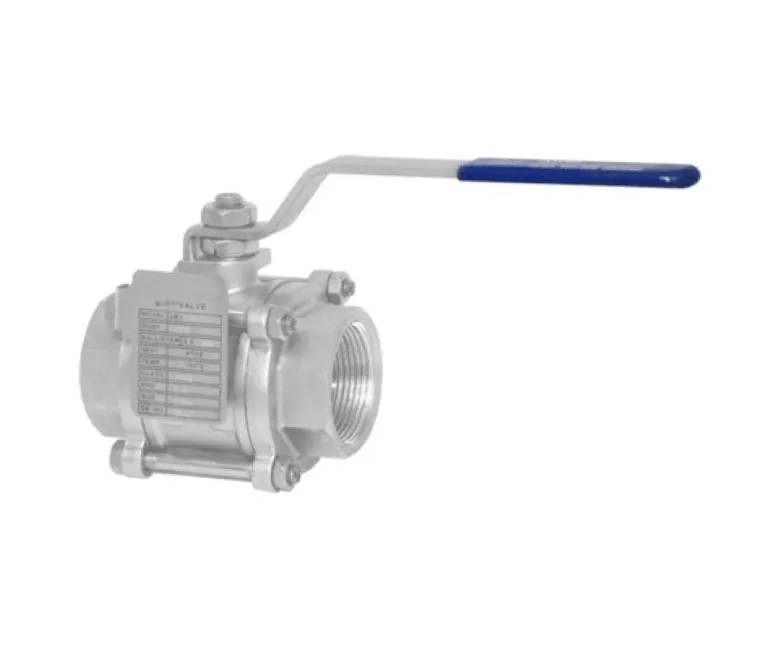 Stanvalves Handle Operated Ball Valve by Stanvalves : Colours available: Silver