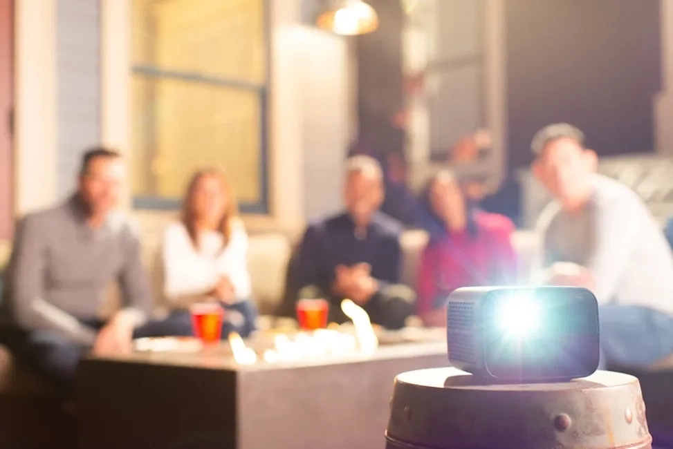 Philips Mobile projector - PPX720/INT by Philips : Colours available: Black 3 4