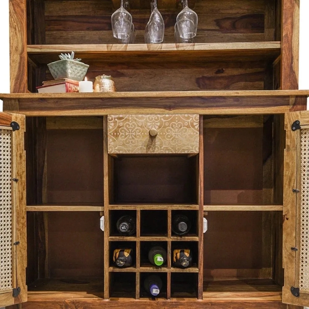 Daywithwood Mango Wood Bar Cabinet by Day With Wood : Colours available: Brown 8 7