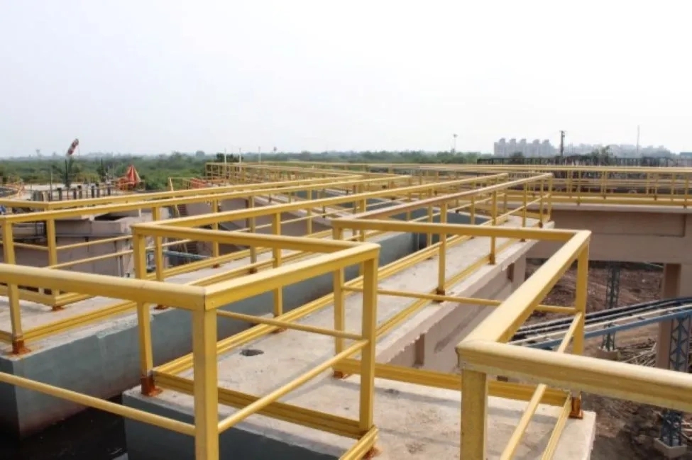 Tribeni FRP Railings and Fencing by Tribeni Fibre : Colours available: Yellow 6 2