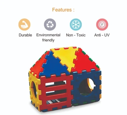 Ok Play Funstation Model No.2 Play House by OK Play for Outdoor, Indoor : Colours available: Multicolour 1 1