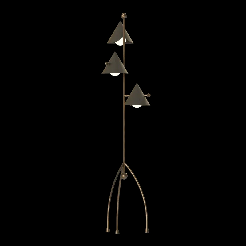 The Living Influence Paan Floor Lamp 1