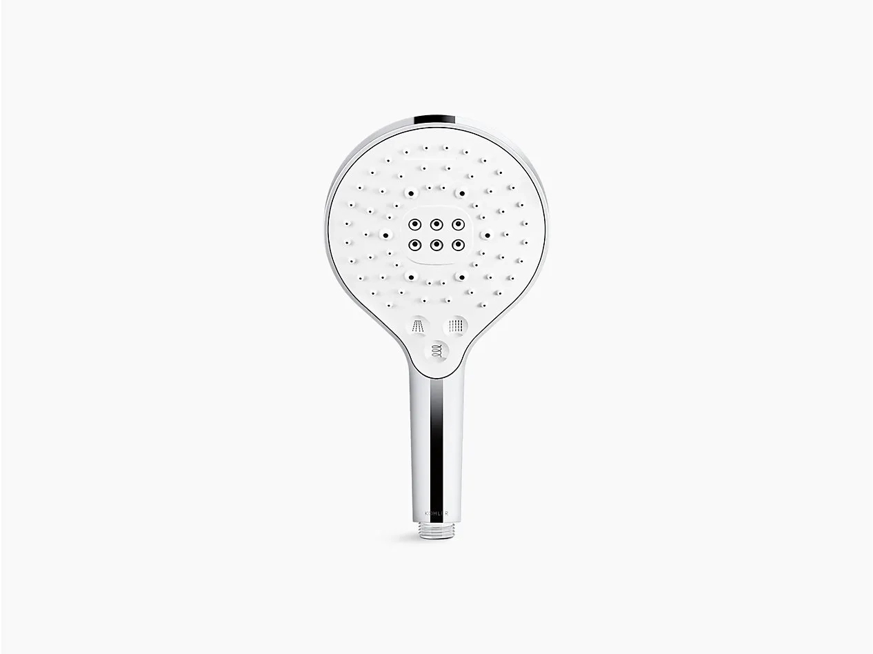 Kohler Rainduet 3.0 Three-Function Handshower 16.6 LPM - Polished Chrome by Kohler : Colours available: Chrome 5 1