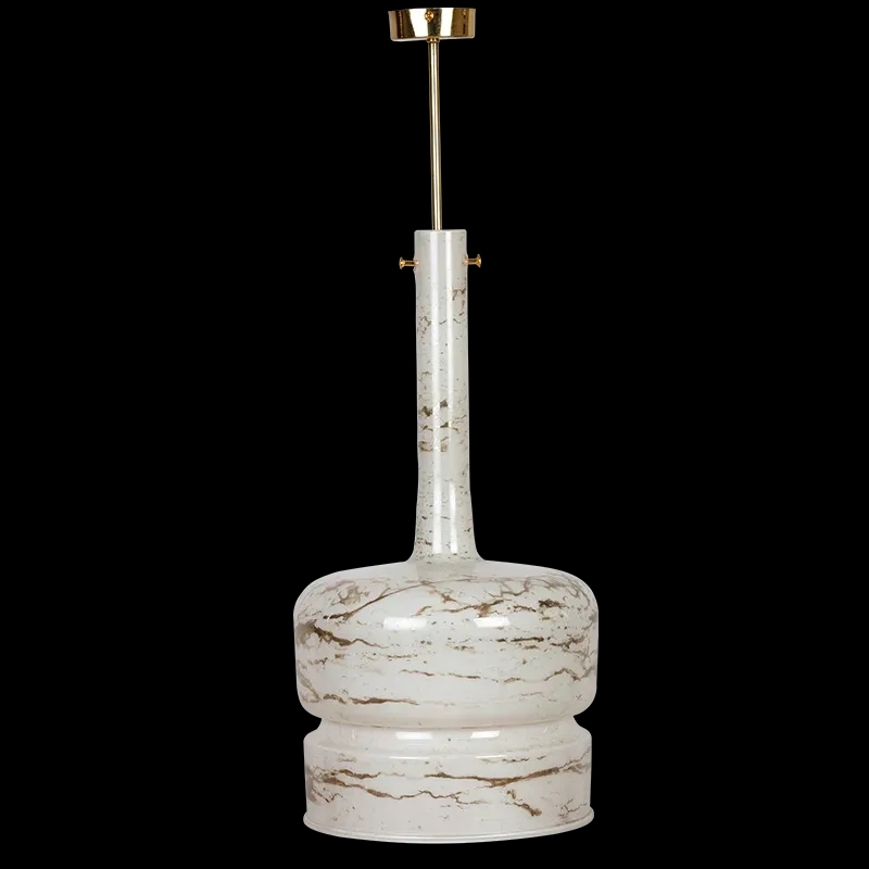 The Living Influence Carrara Marble Hanging lamp 1
