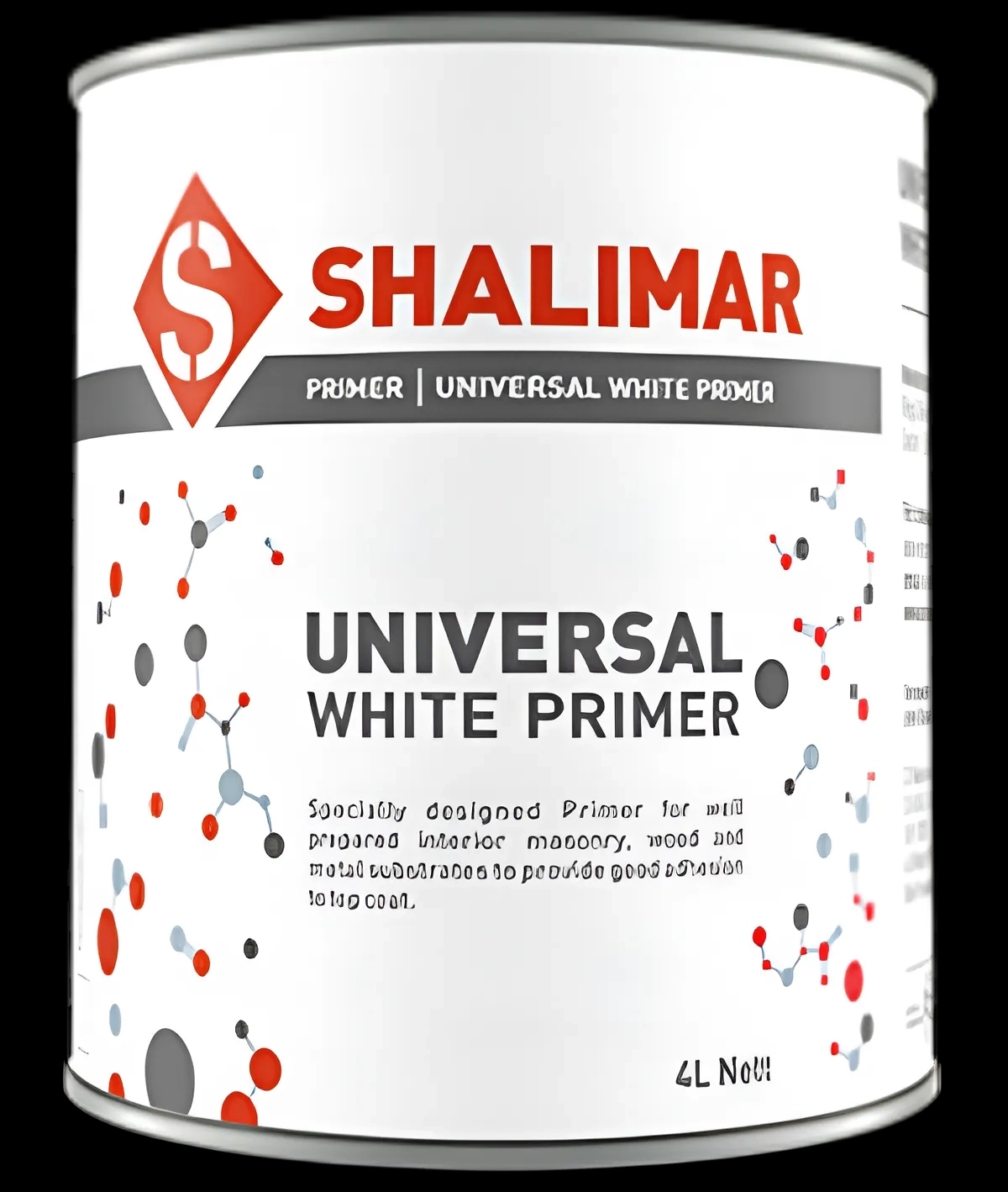 Shalimar Paints Universal White Primer by Shalimar Paints : Colours available: White