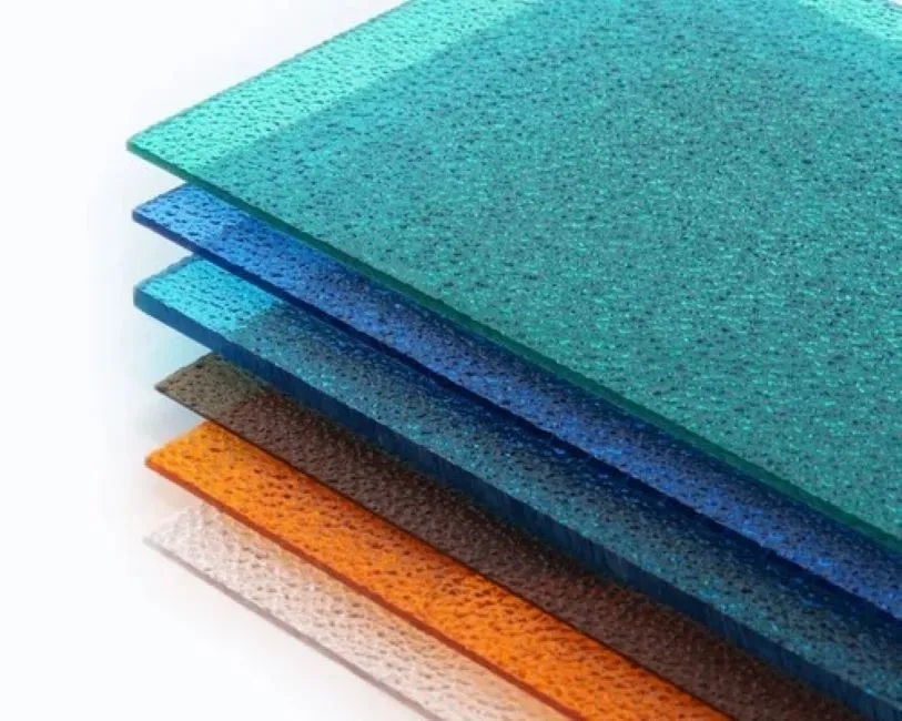 Tecafine Polycarbonate sheet by Tecafine : Colours available: Multicolour