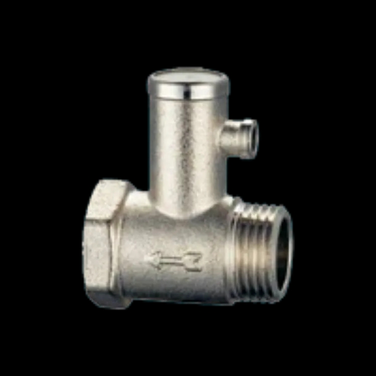 Shubham Brass Water Heater Pressure Relief Valve by Shubham Brass : Colours available: Silver