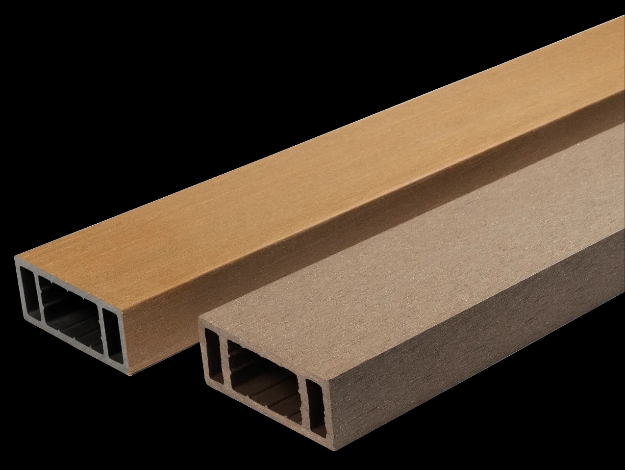Everwood WPC Pergolas for Outdoor and Terrace Applications - WPC Lite-Fin 100 by Everwood : Colours available: RosyBrown 1 1