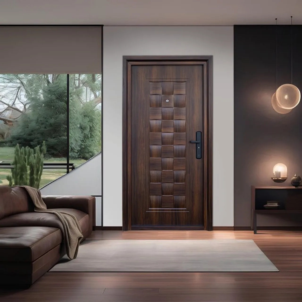 Petra Steel PTR 220 Single Door by Petra : Colours available: Brown