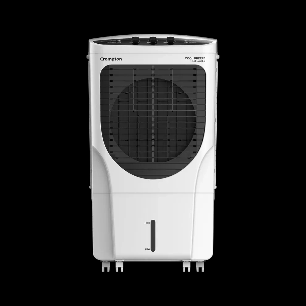 Crompton Ozone Royal Air Cooler - 53-L by Crompton : Colours available: Black, White