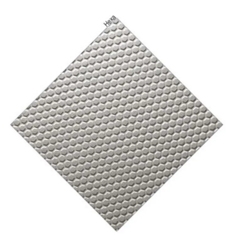 Aerolite Hexa T15 Acoustic Ceiling Tile by Aerolite : Colours available: Grey 1 1