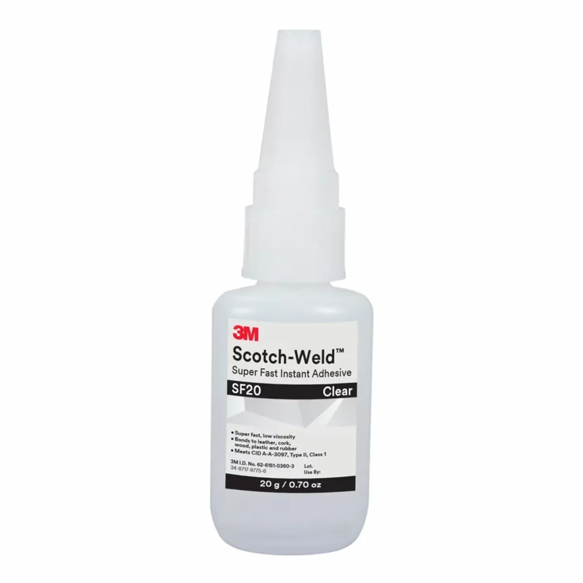 3M™ Scotch-Weld™ Super Fast Instant Adhesive SF20 by 3M for Multipurpose