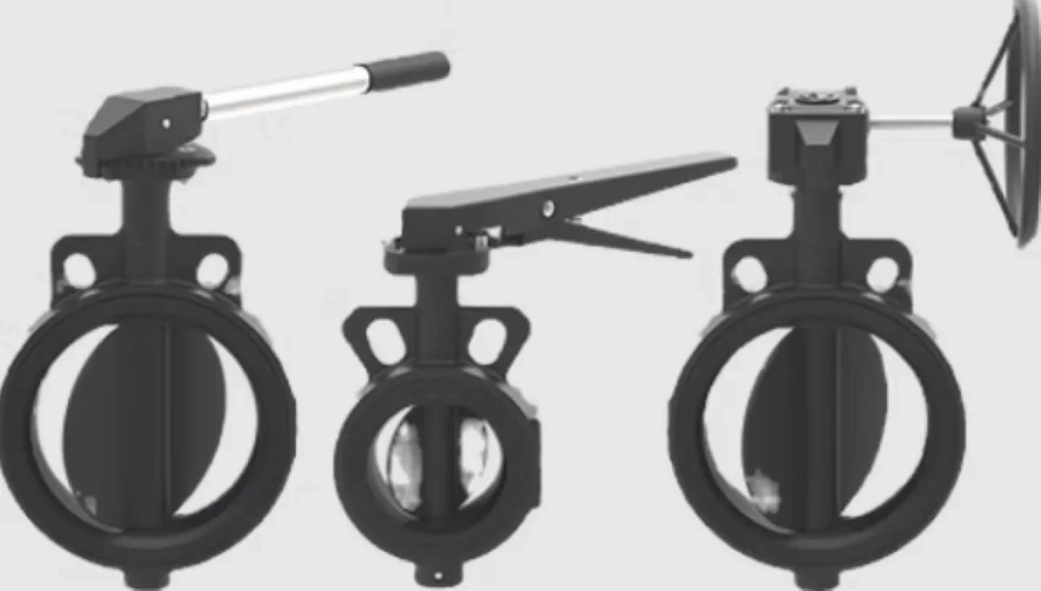 Lubi Butterfly Valve by Lubi Valves : Colours available: Black