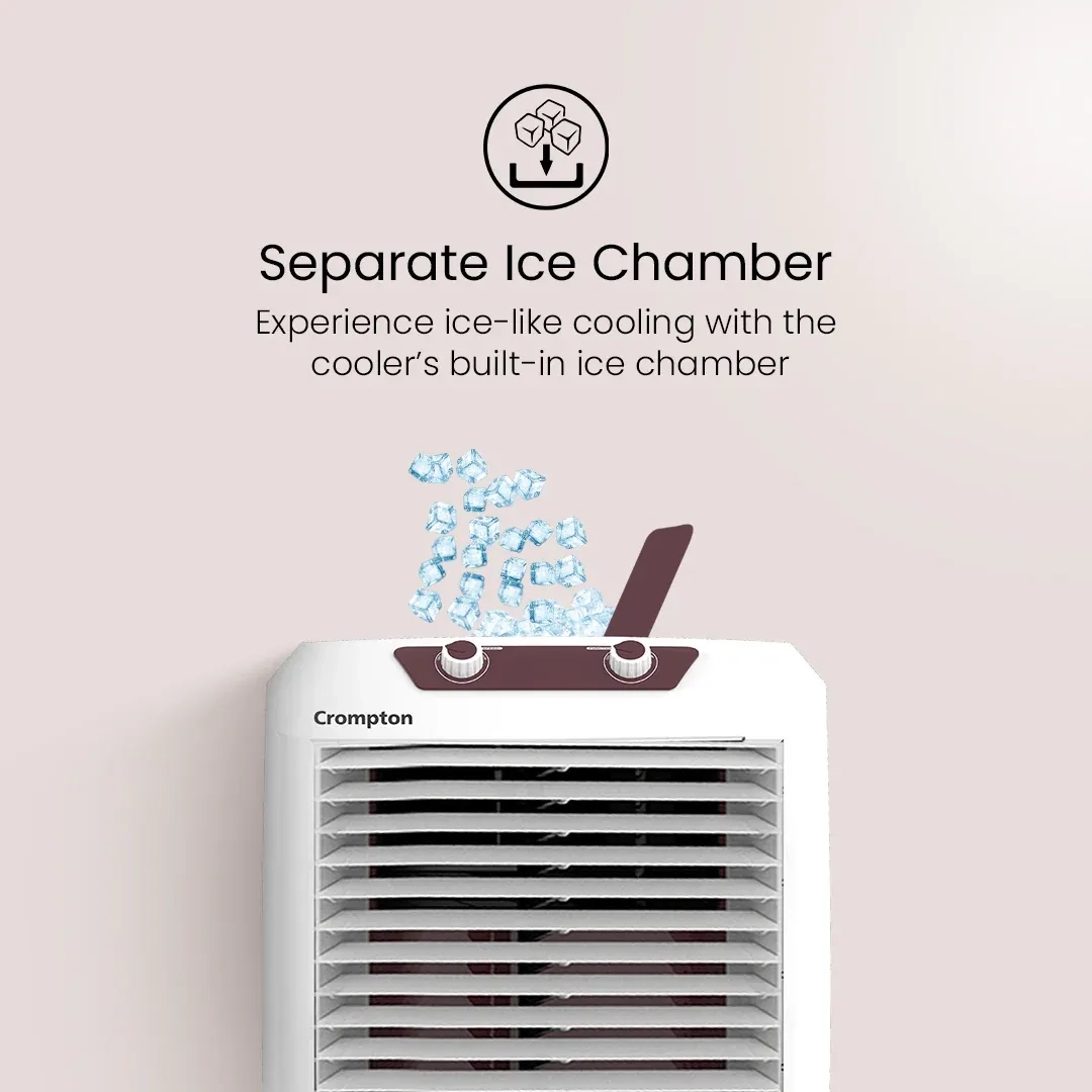 Crompton Marvel Neo Air Cooler - 23-L by Crompton : Colours available: White 5 2