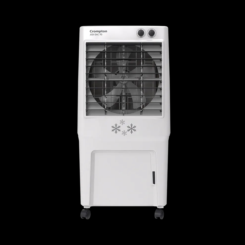 Crompton Jedi DAC Air Cooler - 70-L by Crompton : Colours available: Black, White
