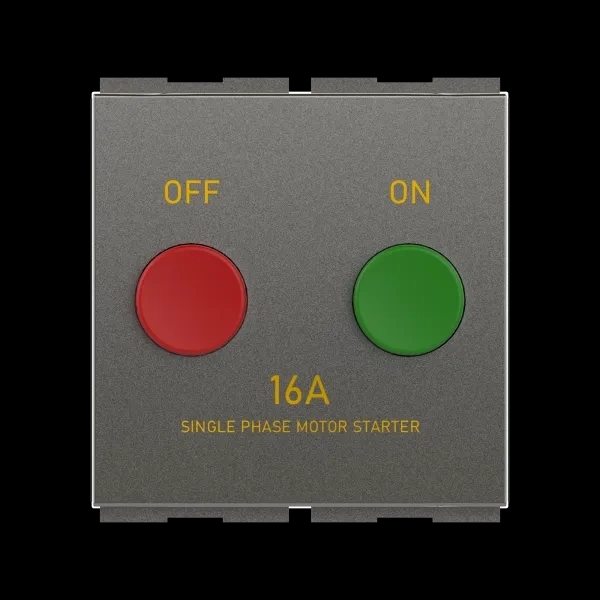 GM Modular Motor Starter Switch AA 2 138-Graphite Magnesia by GM Modular : Colours available: DimGray