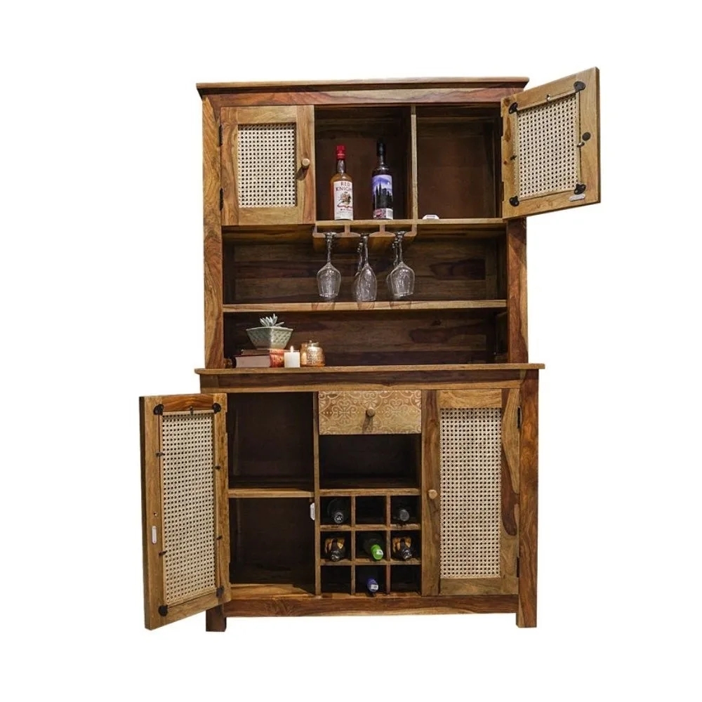 Daywithwood Mango Wood Bar Cabinet by Day With Wood : Colours available: Brown 3 1