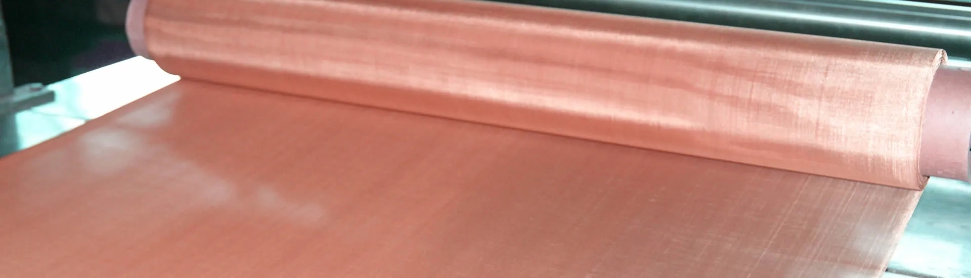 Hindustan Copper Wiremesh by Hindustan : Colours available: Copper