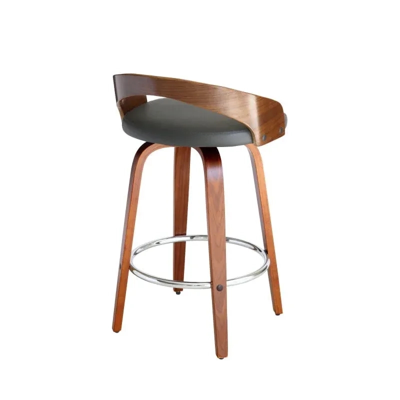 Wooden High Bar Stool by Aadinath Furniture : Colours available: WoodyBrown 1 5