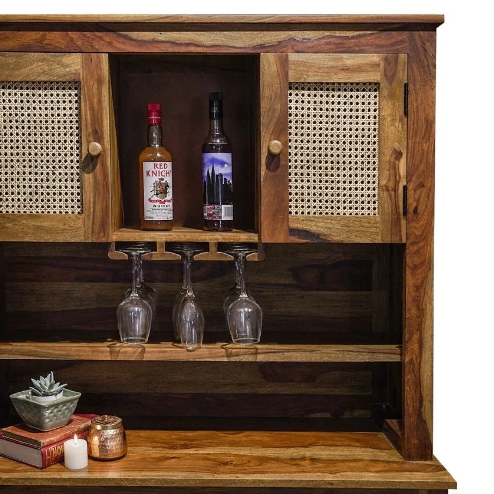 Daywithwood Mango Wood Bar Cabinet by Day With Wood : Colours available: Brown 9 6