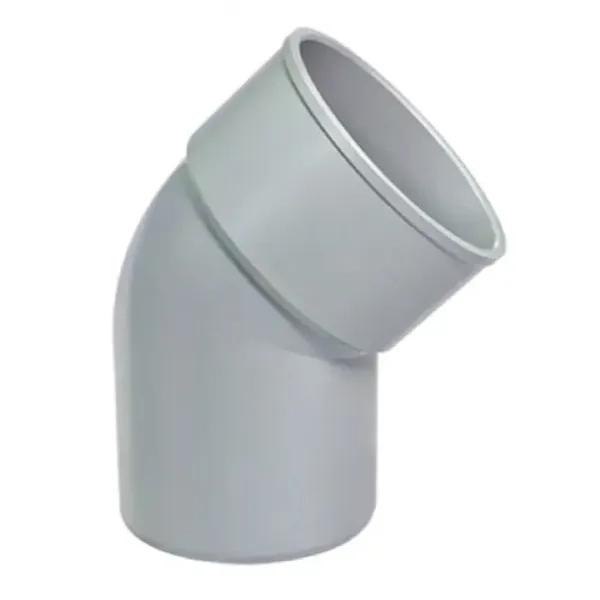 Truflo SWR Pipe Fitting Bend 45 Degree - SF28000110 by Truflo by Hindware for Sanitary Waste Water : Colours available: Grey