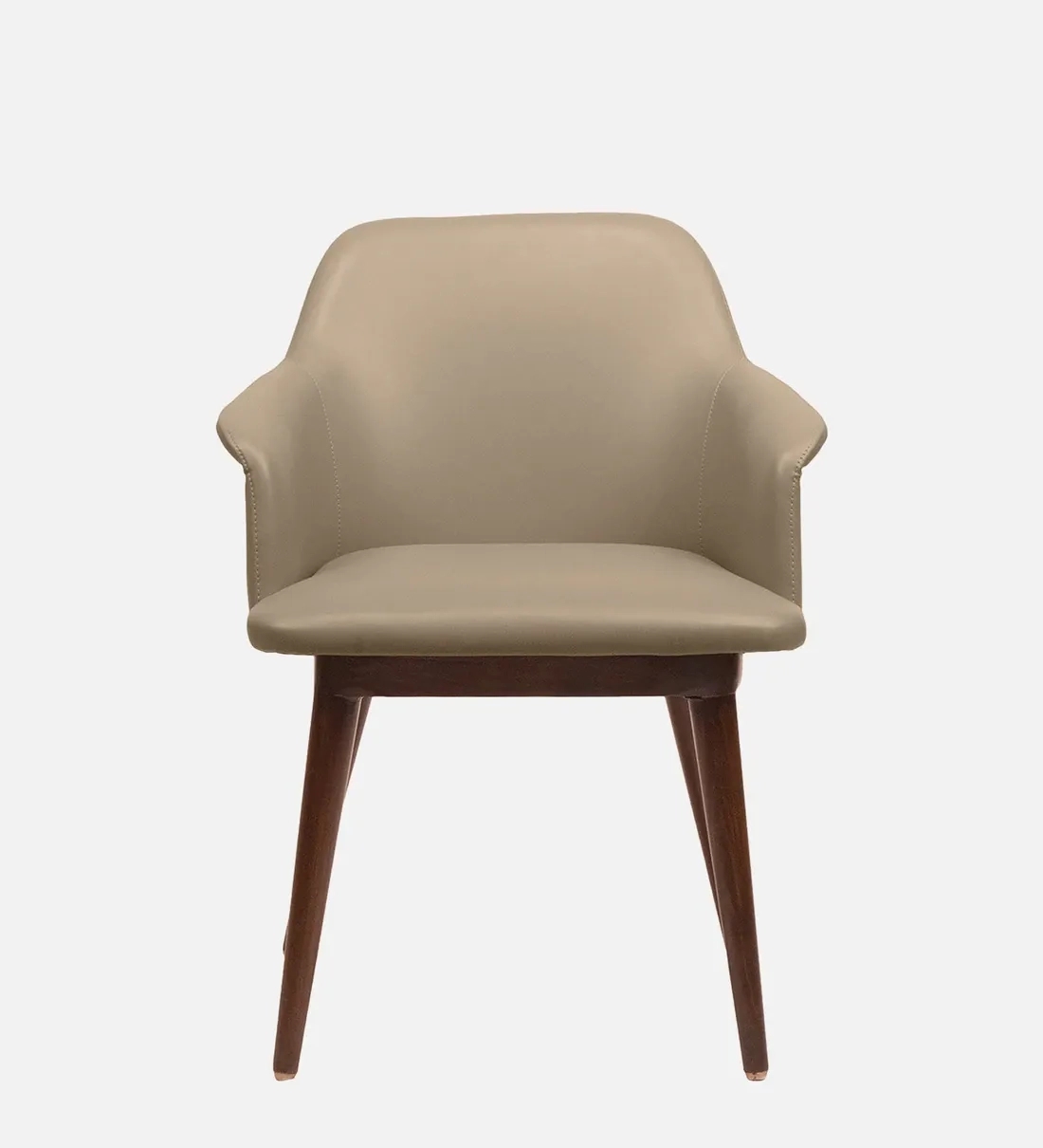 Quito Upholstered Dining Chair - Brown by Pepperfry : Colours available: Brown 4 3