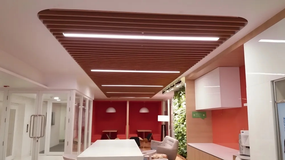 Highline Rollform Baffle by Highline Building Products for Interior : Colours available: Brown 2 1