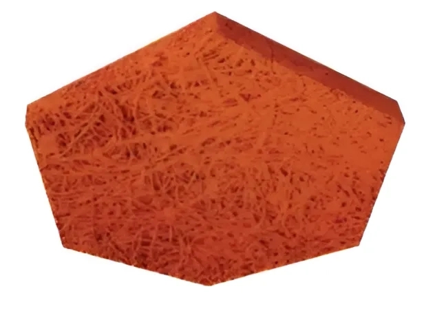 Anutone Ekcel Strand Shapes - Acoustic Panel by Anutone for Walls : Colours available: OrangeRed 2 1