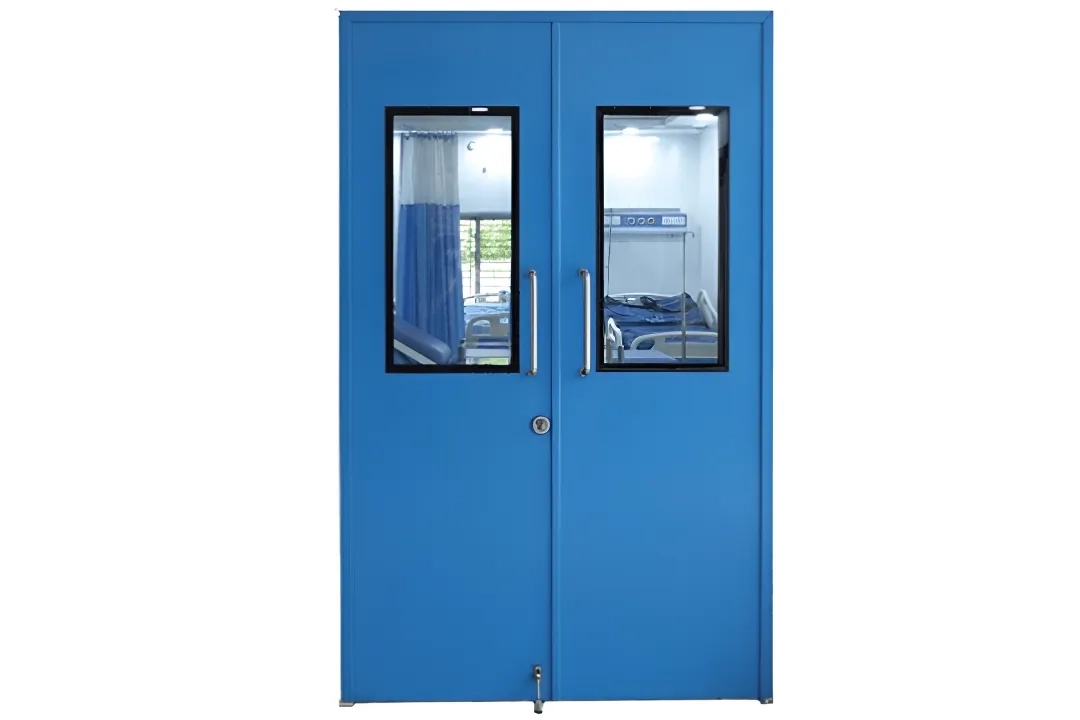 SI Surgical Modular OT - Swing Door(double) by SI Surgical : Colours available: DarkBlue
