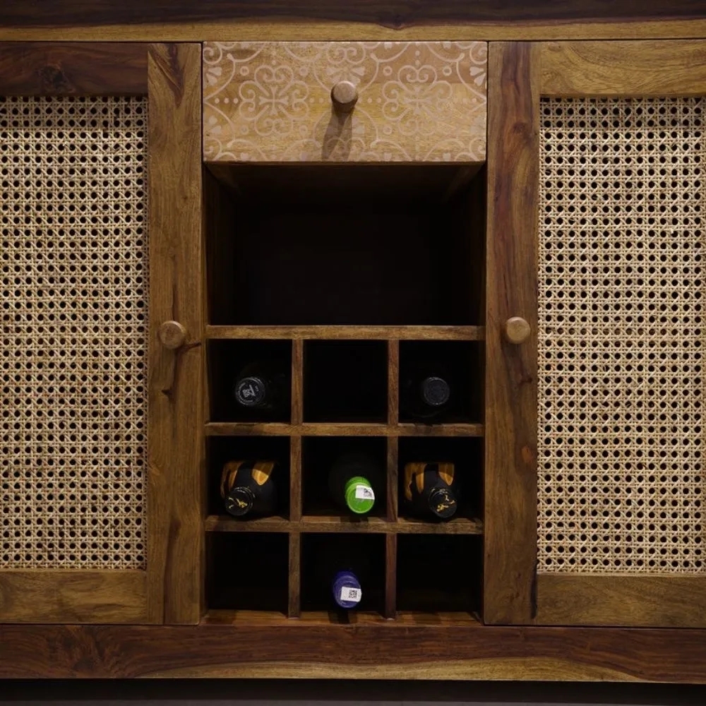 Daywithwood Mango Wood Bar Cabinet by Day With Wood : Colours available: Brown 2 9