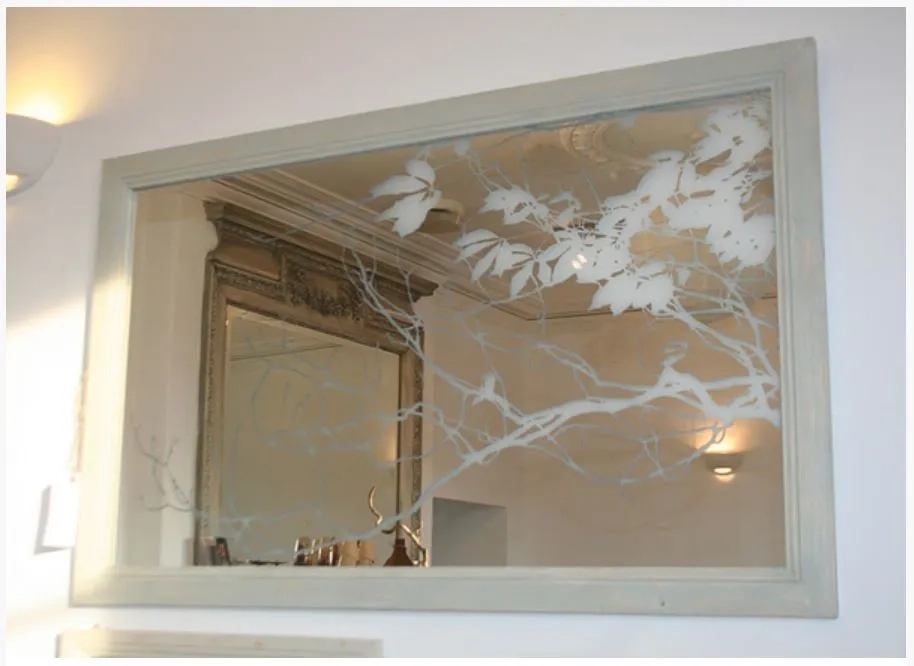 Art-n-Glass Etched Mirror by Art N Glass