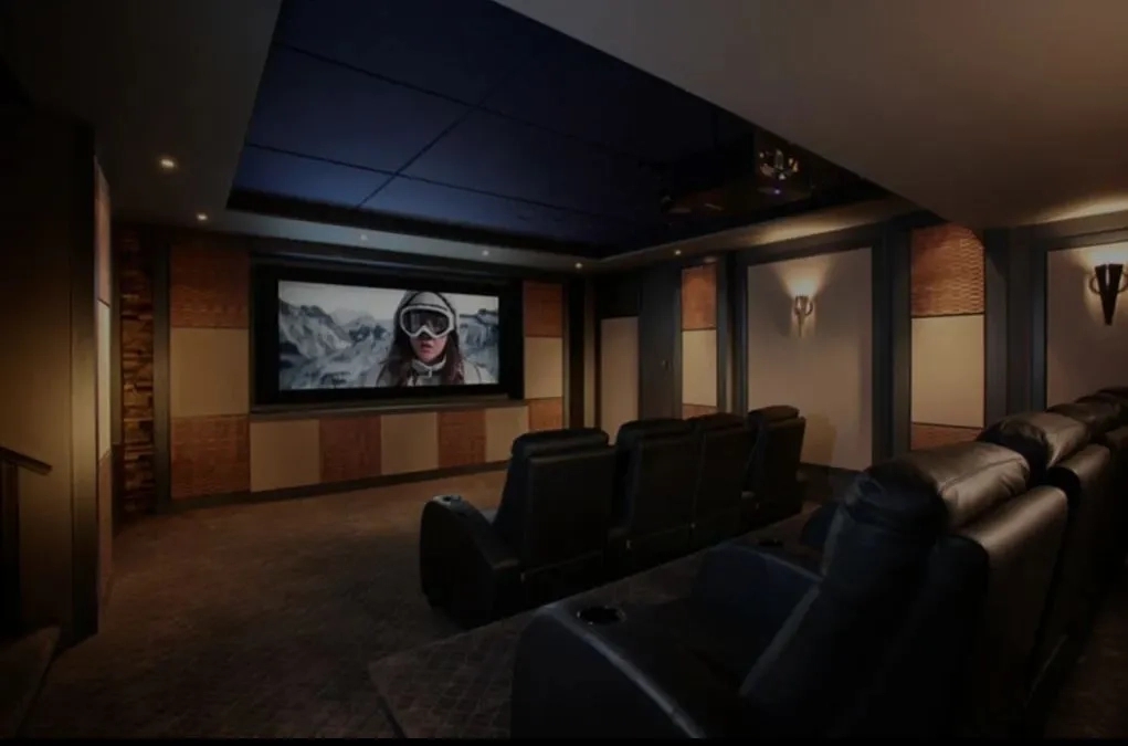 Acoustic Grid Ceiling Tiles - Nankarrow Black Out TM 2Ft x 2Ft Cinema by Nankarrow : Colours available: Black 2 9