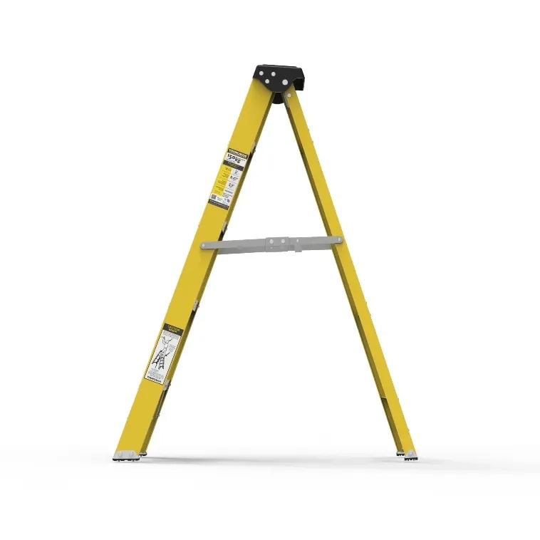Youngman Y-Access FRP Fiberglass Single Sided Self Supporting Ladder 8310 by Y Equipment Services : Colours available: Yellow 17 2