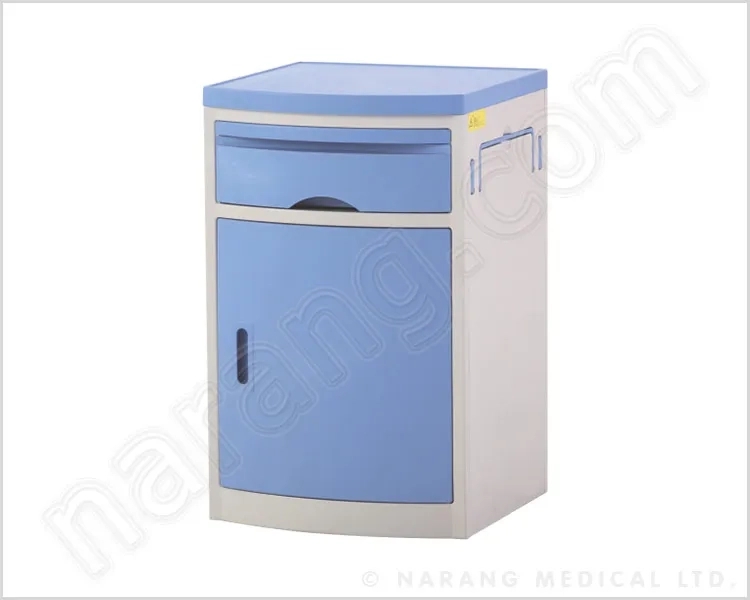 Narang Medical HF1932 : Bedside Cabinet...ABS by Narang Medical Limited : Colours available: CornflowerBlue, WhiteSmoke