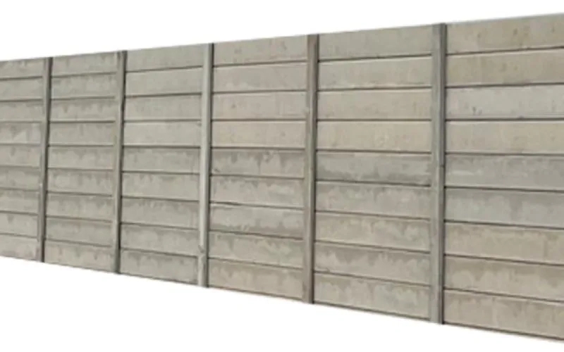 Drsti Prestressed Precast Readymade Compound Wall by Drsti : Colours available: Grey