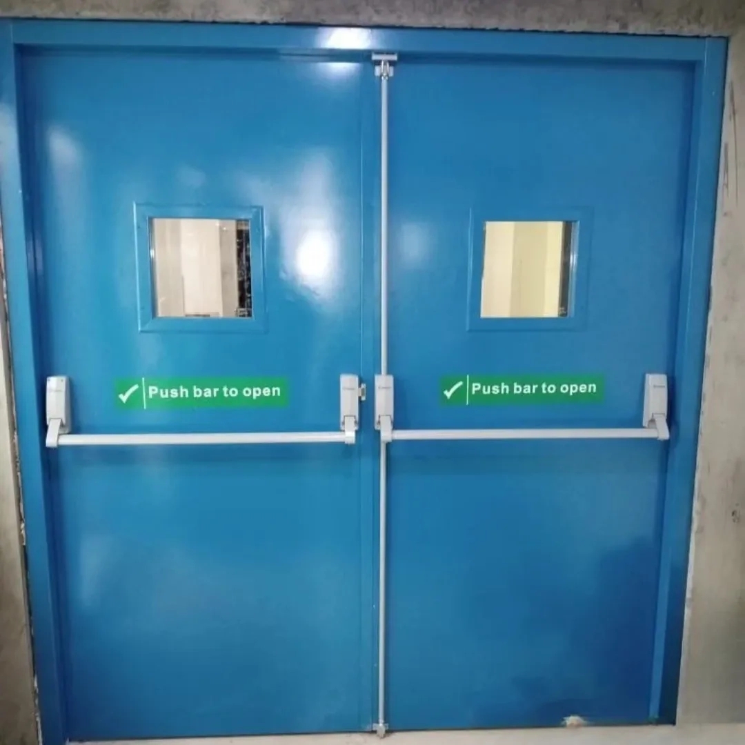 Vriton Metal Fire Door by Vriton for Hospital, Commercial, Industrial Plants, Warehouses, School, Hotel, Buildings, Staircase 2 1